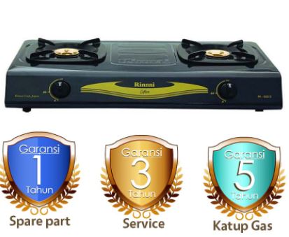 Rinnai Kompor Gas 2 Tungku RI522C